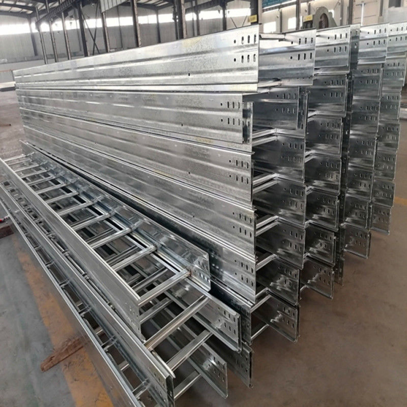 Escalas resistentes à corrosão tipo bandeja de cabos HDG para distribuição de energia